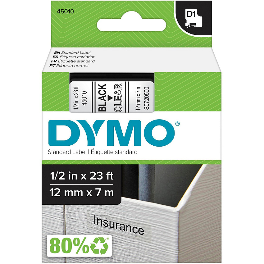 DYMO D1 Electronic Tape Cartridge (DYM45010)