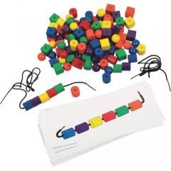 Learning Resources Beads and Pattern Card Set (LER0139)