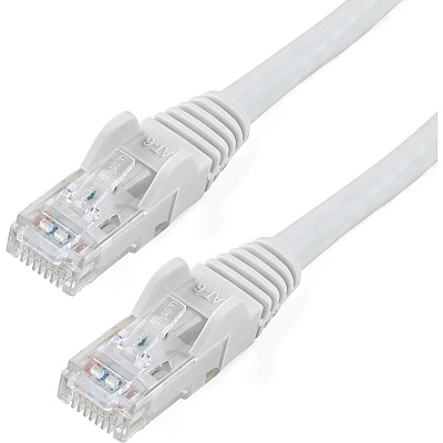 StarTech 15ft Cat6 Ethernet Cable White 100w Poe (N6PATCH15WH)