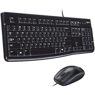 Logitech MK120 Desktop Corded Combo Set (LOG920002565)