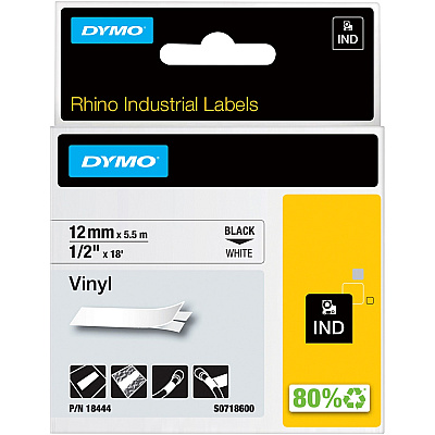DYMO Rhino Industrial Vinyl Labels (DYM18444)