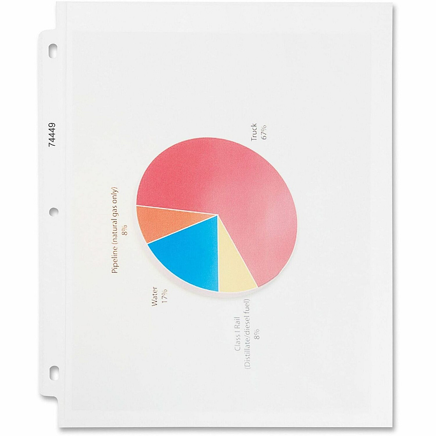 Business Source Nonglare Top-loading Sheet Protectors (BSN74449)