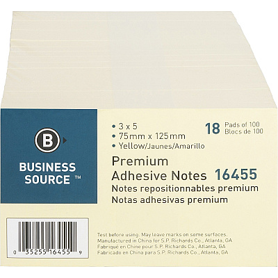 Business Source Repositionable Notes (BSN16455)