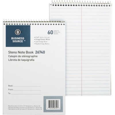 Business Source Steno Notebook (26740)