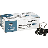 Business Source Fold-back Binder Clips (BSN65364)