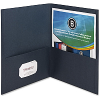 Business Source Letter Recycled Pocket Folder (BSN78492)