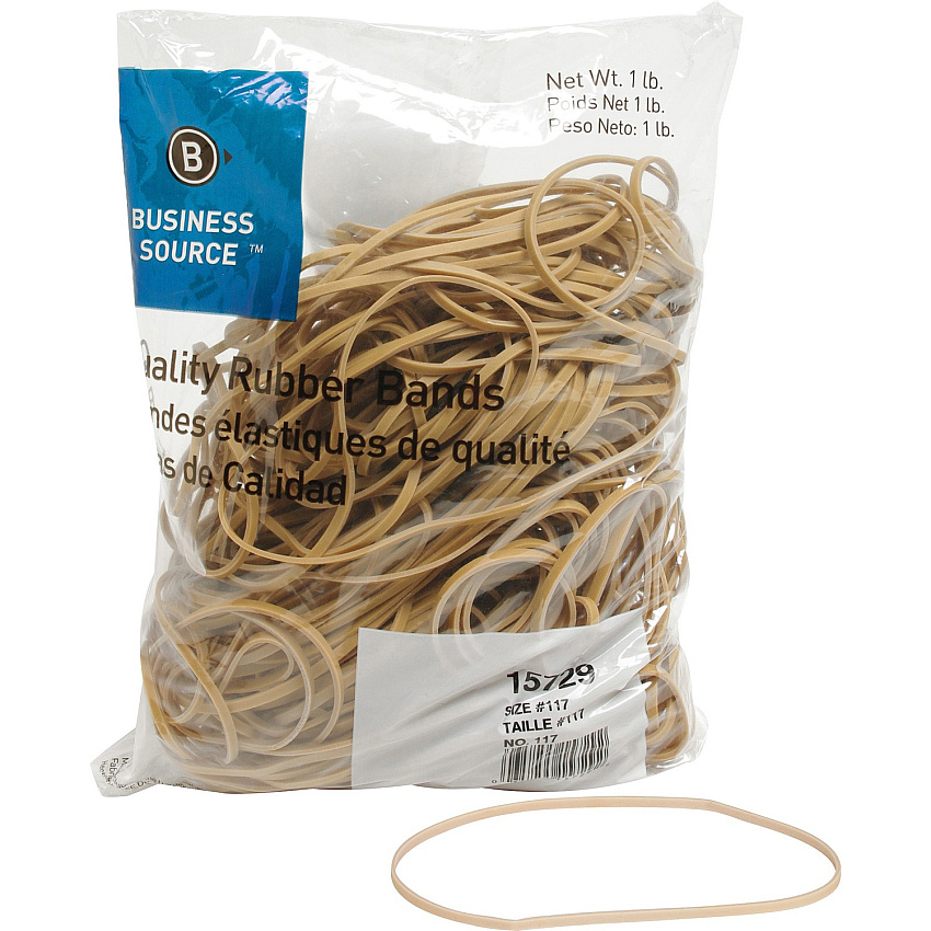 Business Source Quality Rubber Bands (BSN15729)