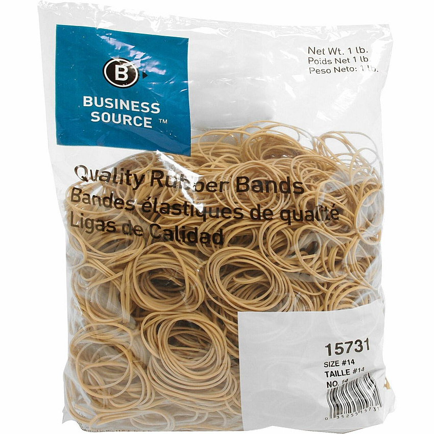 Business Source Quality Rubber Bands (BSN15731)