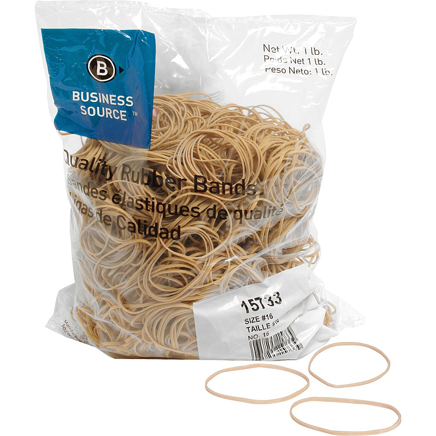 Business Source Quality Rubber Bands (BSN15733)