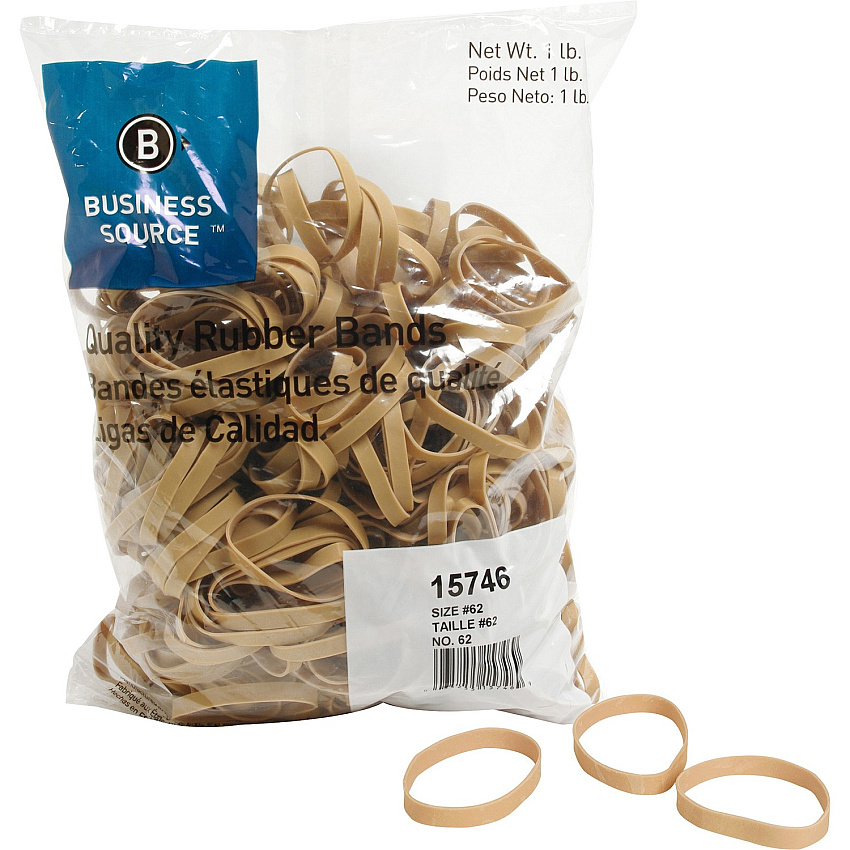 Business Source Quality Rubber Bands (BSN15746)