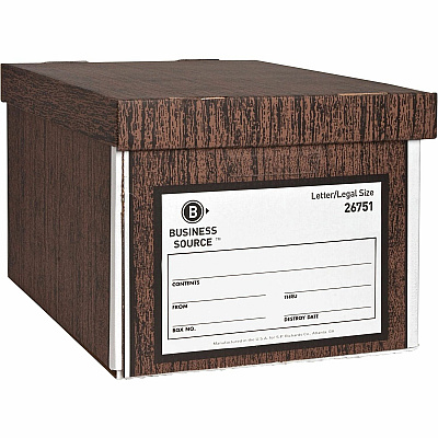 Business Source Economy Medium-duty Storage Boxes (BSN26751)