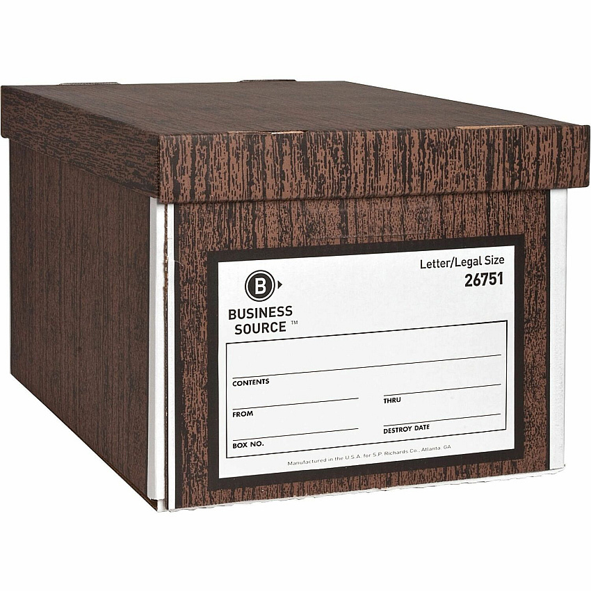 Business Source Economy Medium-duty Storage Boxes (BSN26751)