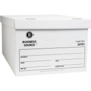 Business Source Lift-off Lid Light Duty Storage Box (26753)