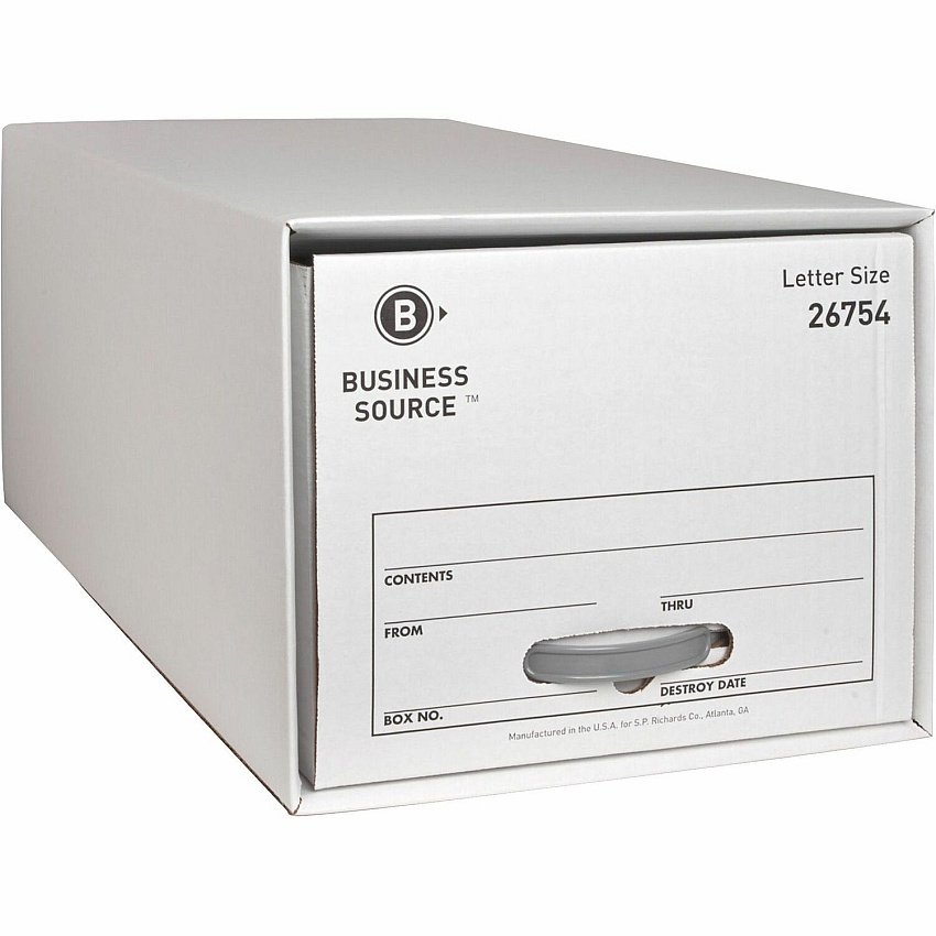 Business Source Drawer Storage Boxes (BSN26754)