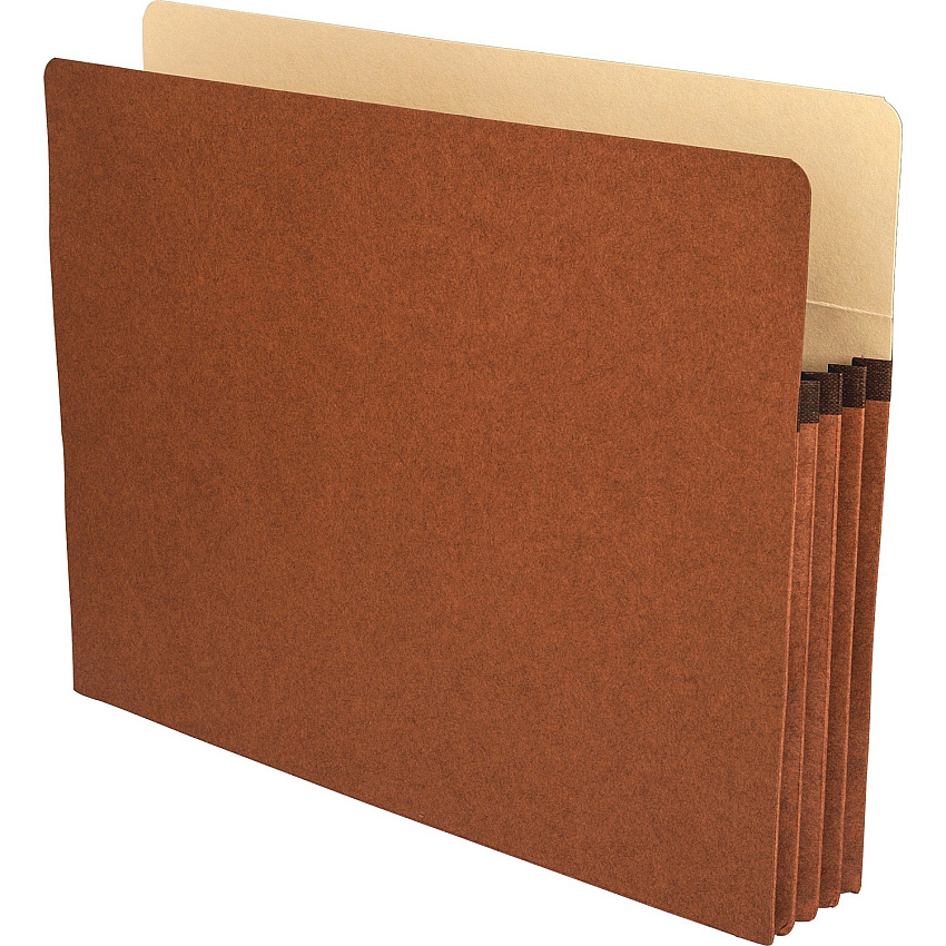 Business Source Straight Tab Cut Letter Recycled File Pocket (BSN65791)