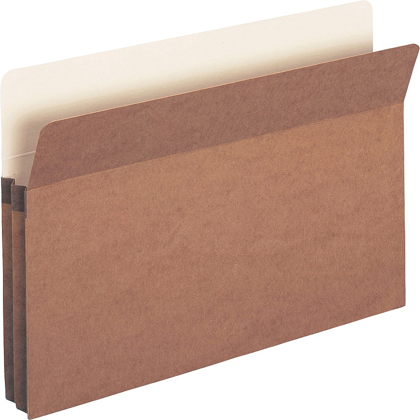 Business Source Straight Tab Cut Legal Recycled File Pocket (BSN65793)