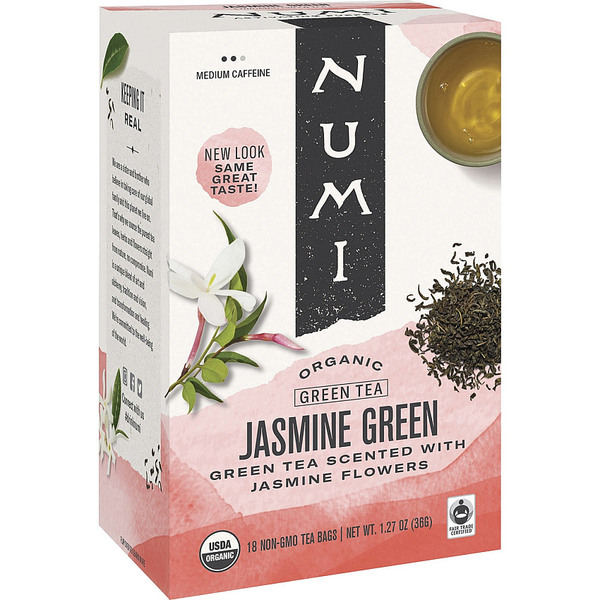 Numi Organic Jasmine Green Tea Bag (NUM10108)