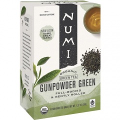Numi Organic Gunpowder Green Tea Bag (10109)