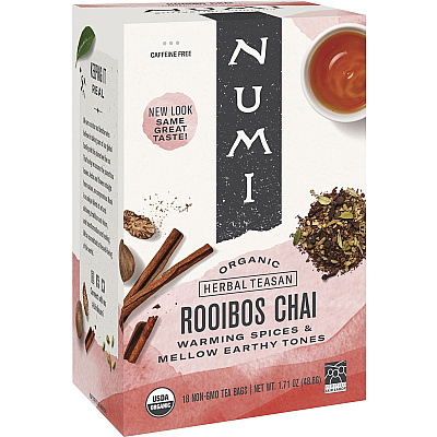 Numi Organic Rooibos Chai Black Tea Bag (NUM10200)