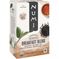 Numi Organic Breakfast Blend Black Tea Bag (10220)