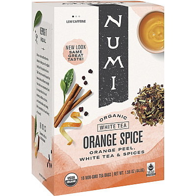 Numi Organic Orange Spice White Tea Bag (NUM10240)