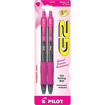 Pilot G2 Rubber Grip BCA Gel Rollingball Pens (PIL31331)