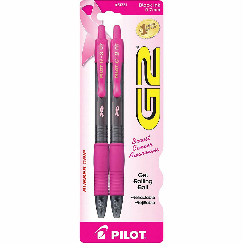 Pilot G2 Rubber Grip BCA Gel Rollingball Pens (PIL31331)