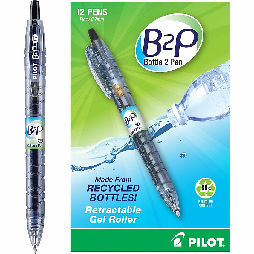 Pilot BeGreen B2P Fine Point Gel Pens (PIL31600)