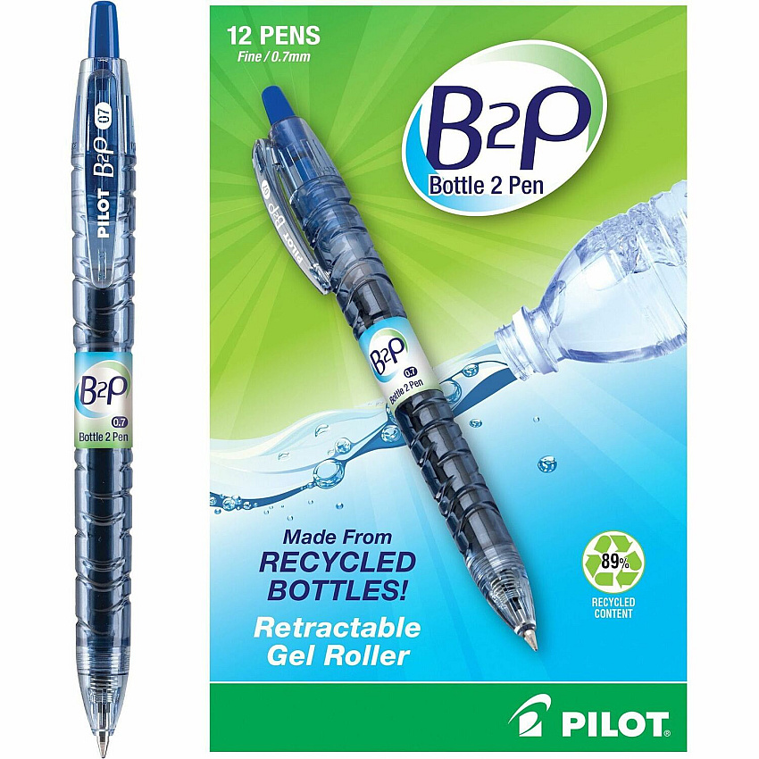 Pilot BeGreen B2P Fine Point Gel Pens (PIL31601)