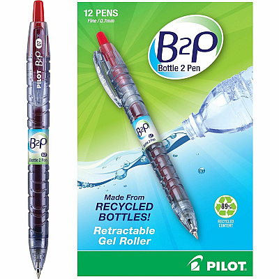 Pilot BeGreen B2P Fine Point Gel Pens (PIL31602)