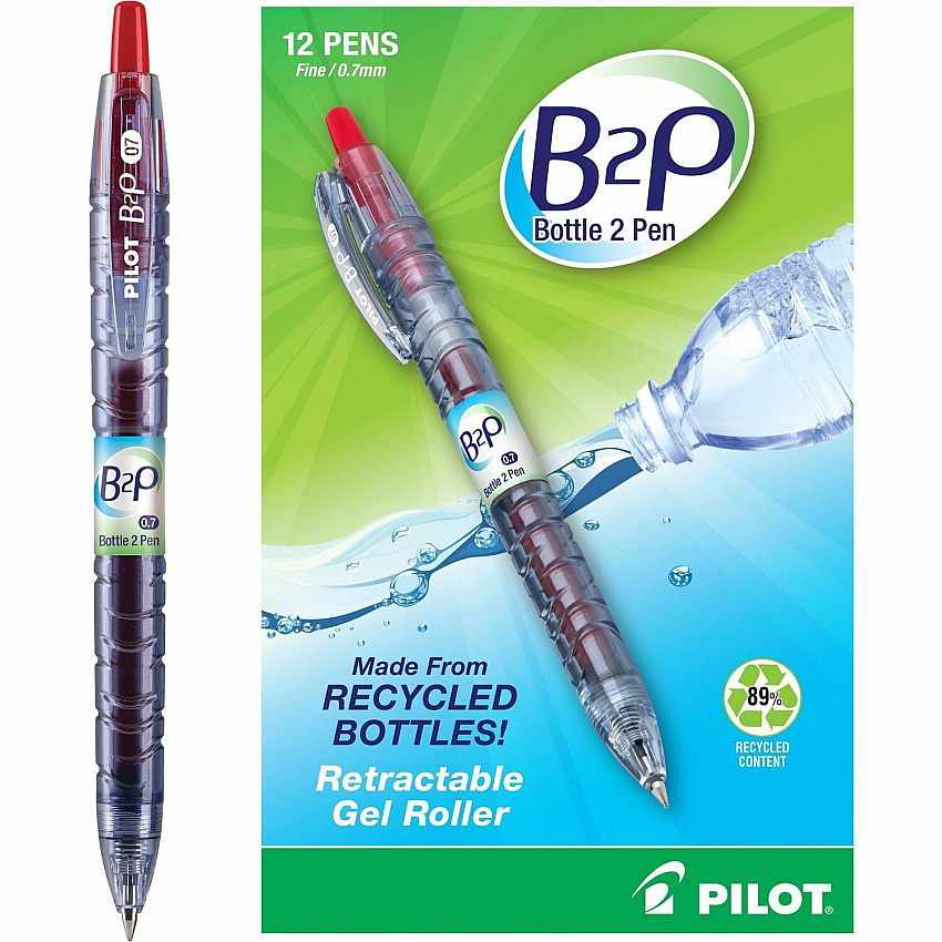 Pilot BeGreen B2P Fine Point Gel Pens (PIL31602)