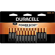 Duracell Coppertop Alkaline AAA Batteries (DURMN2400B20)