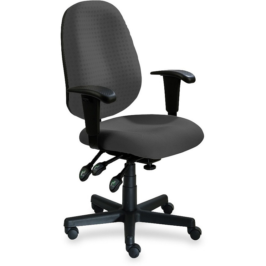9 to 5 Seating Agent 1660 Mid-Back Task Chair with Arms (1660R1A4116)