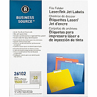 Business Source Laser/Inkjet File Folder Labels (BSN26102)