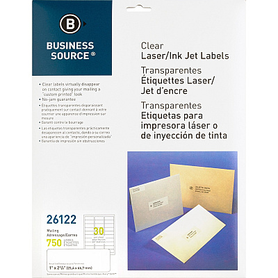 Business Source Mailing Address Labels (BSN26122)