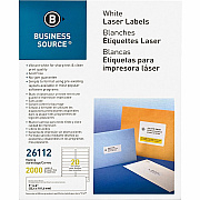 Business Source Bright White Premium-quality Address Labels (BSN26112)