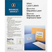 Business Source Bright White Premium-quality Address Labels (BSN26114)