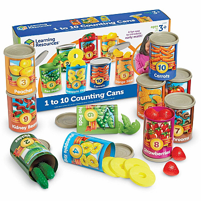 Learning Resources 1-10 Counting Cans Set (LRNLER6800)