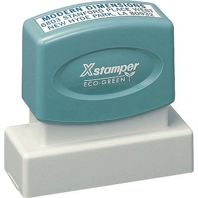 Xstamper Large Business Address Stamp (N13)