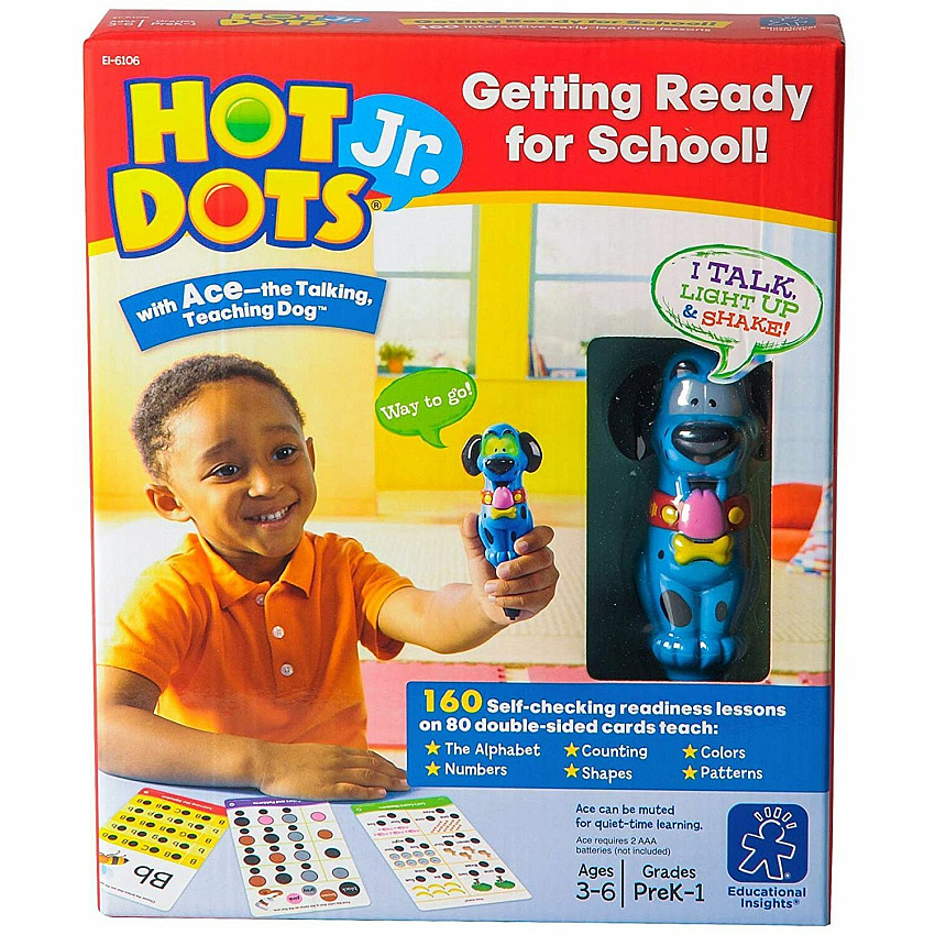 Learning Resources Hot Dots Jr School Learning Set (EII6106)