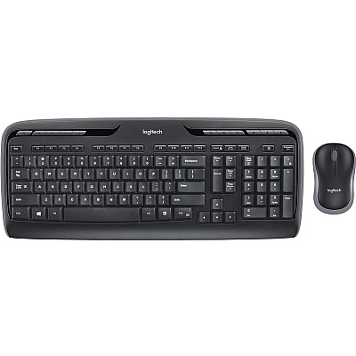 Logitech MK320 Wireless Desktop Combo with Media Shortcuts (LOG920002836)
