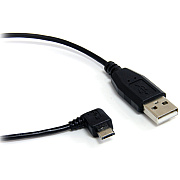 StarTech 1 Ft Usb To Right Angle Micro Usb Cable (UUSBHAUB1RA)