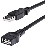 StarTech 6 Ft Black Usb Extension Cable A To A (USBEXTAA6BK)