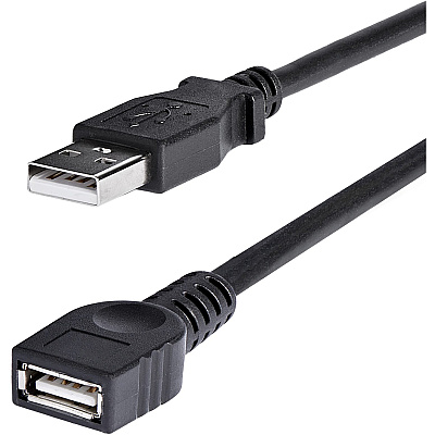 StarTech 6 Ft Black Usb Extension Cable A To A (USBEXTAA6BK)