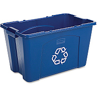 Rubbermaid Commercial 18-gallon Recycling Box (RCP571873BE)