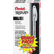 Pentel R.S.V.P. Ballpoint Stick Pens (PENBK91ASWUS)