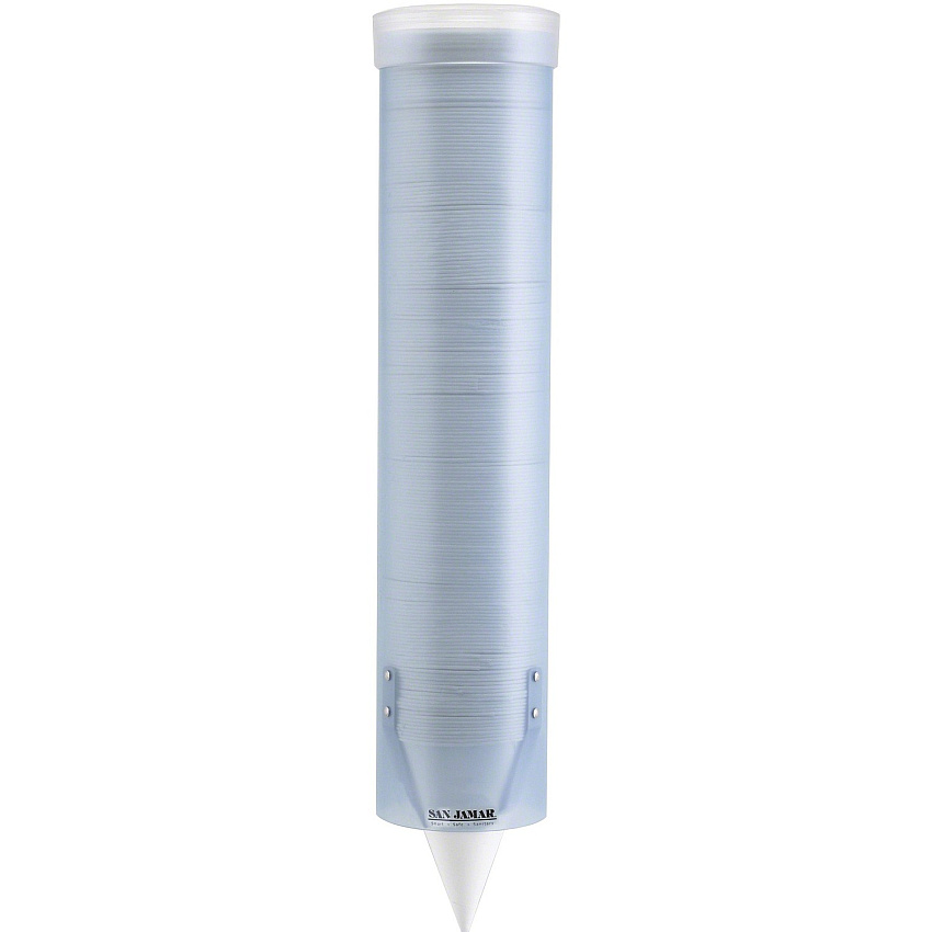San Jamar Pull Type Water Cup Dispenser (SJMC3165FBL)