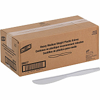 Dixie Medium-weight Disposable Knives by GP Pro (DXEKM217)