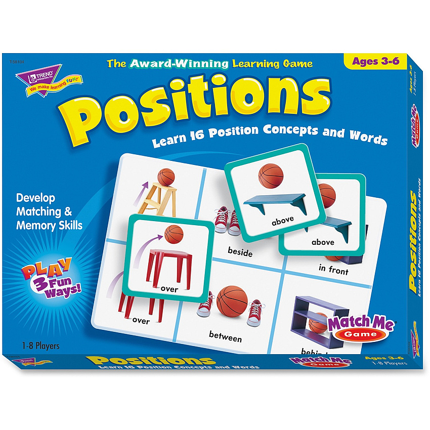 TREND Positions Match Me Games (TEPT58104)