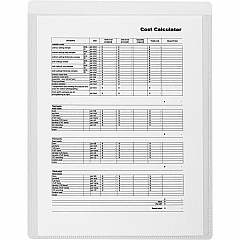 Business Source Self-Adhesive Shop Ticket Holders (BSN16466)